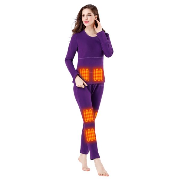 Women Heated Thermal Long Johns