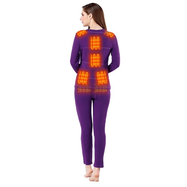heated thermal long johns