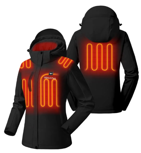 Venustas Women’s Heated Jacket with Hood