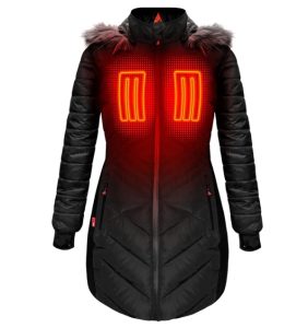 actionheat heated long jacket