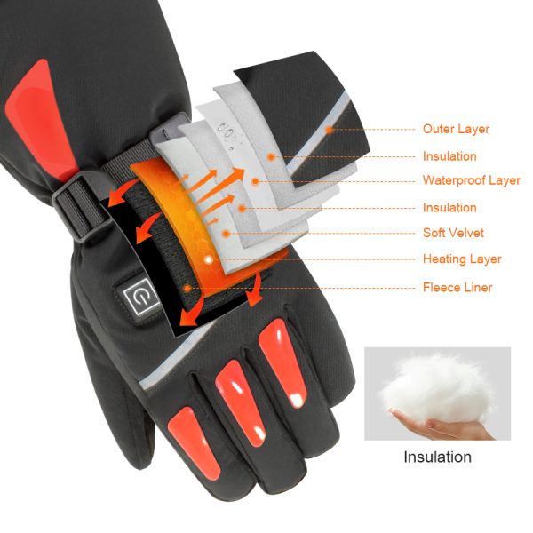 battery for heated gloves