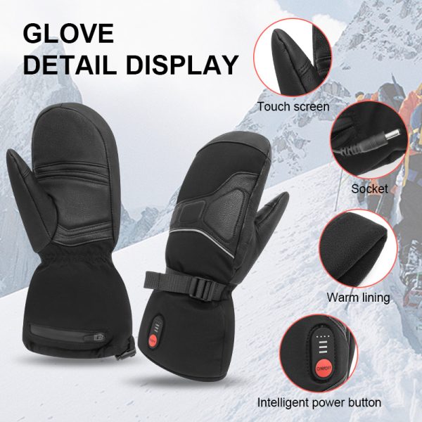best heated ski gloves
