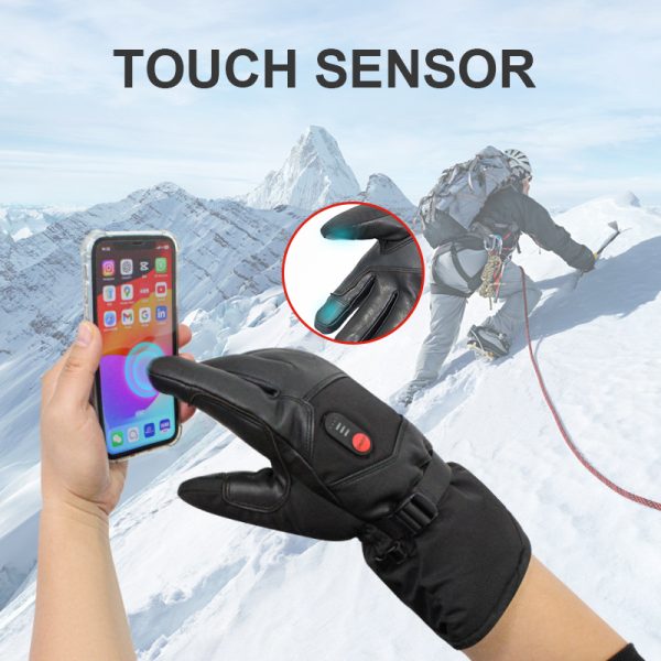heated ski gloves