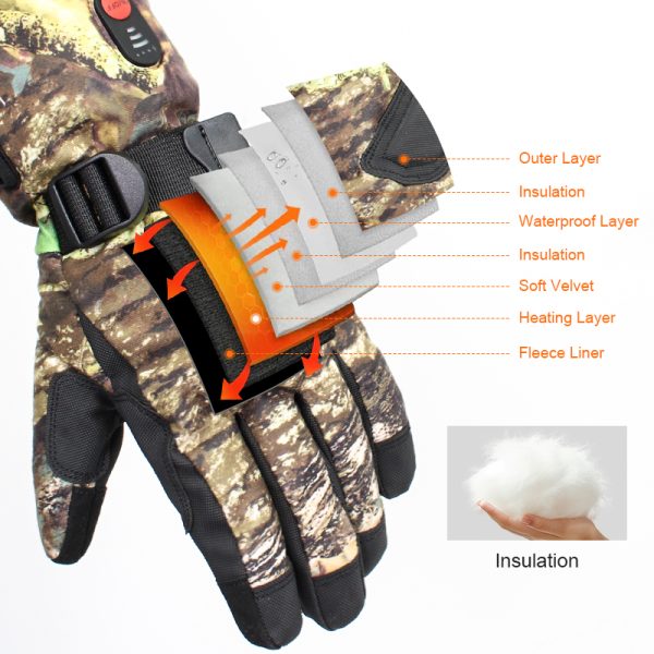 heated hunting gloves​