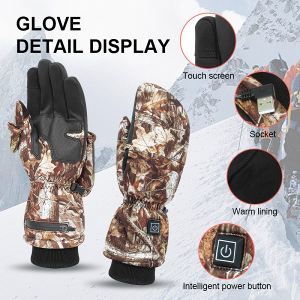 heated hunting gloves for men