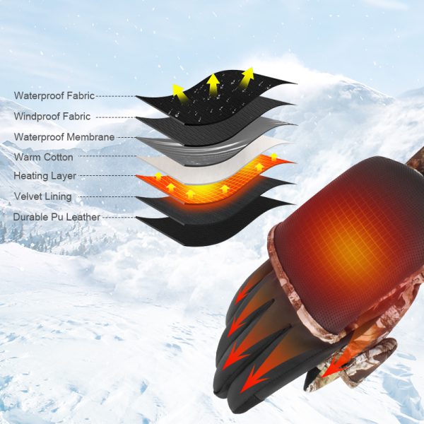 heated hunting gloves for men​