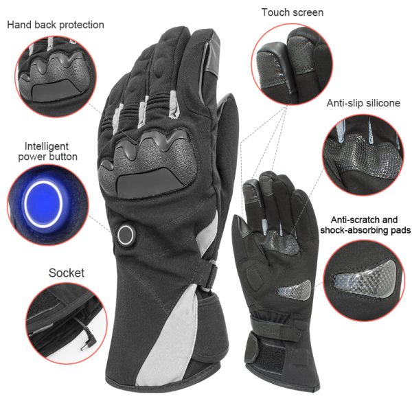 heated riding gloves