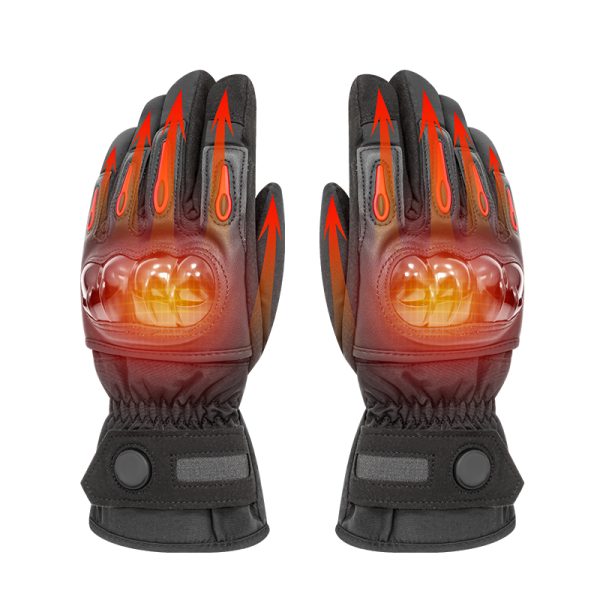 mens heated ski gloves