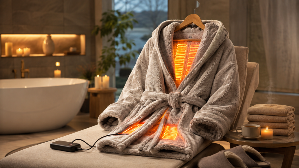 Heated Bathrobe 1