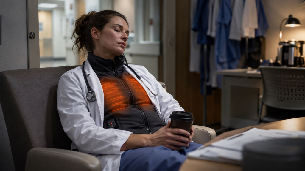 Heated Clothing for Healthcare Professionals: Staying Warm on Long Shifts